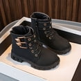 thumbnail image 7 of YLYL Unisex-Child Hiking Outdoor Waterproof Lace-up Comfort Construction Workboots, 7 of 7