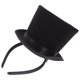 thumbnail image 1 of unbranded Black Banquet Party Soft Comfortable Small Hat for Festival and Costume Accessories, 1 of 8