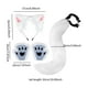 thumbnail image 3 of Conjunto de orejas y cola de animal para niños y adultos. Preciosos guantes de pata para Halloween. Blanco, 3 of 9