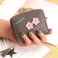 thumbnail image 2 of Kcolen Stylish Floral Tassel Zipper Wallet Multifunctional Card Holder Purse for Women Daily Use, 2 of 3