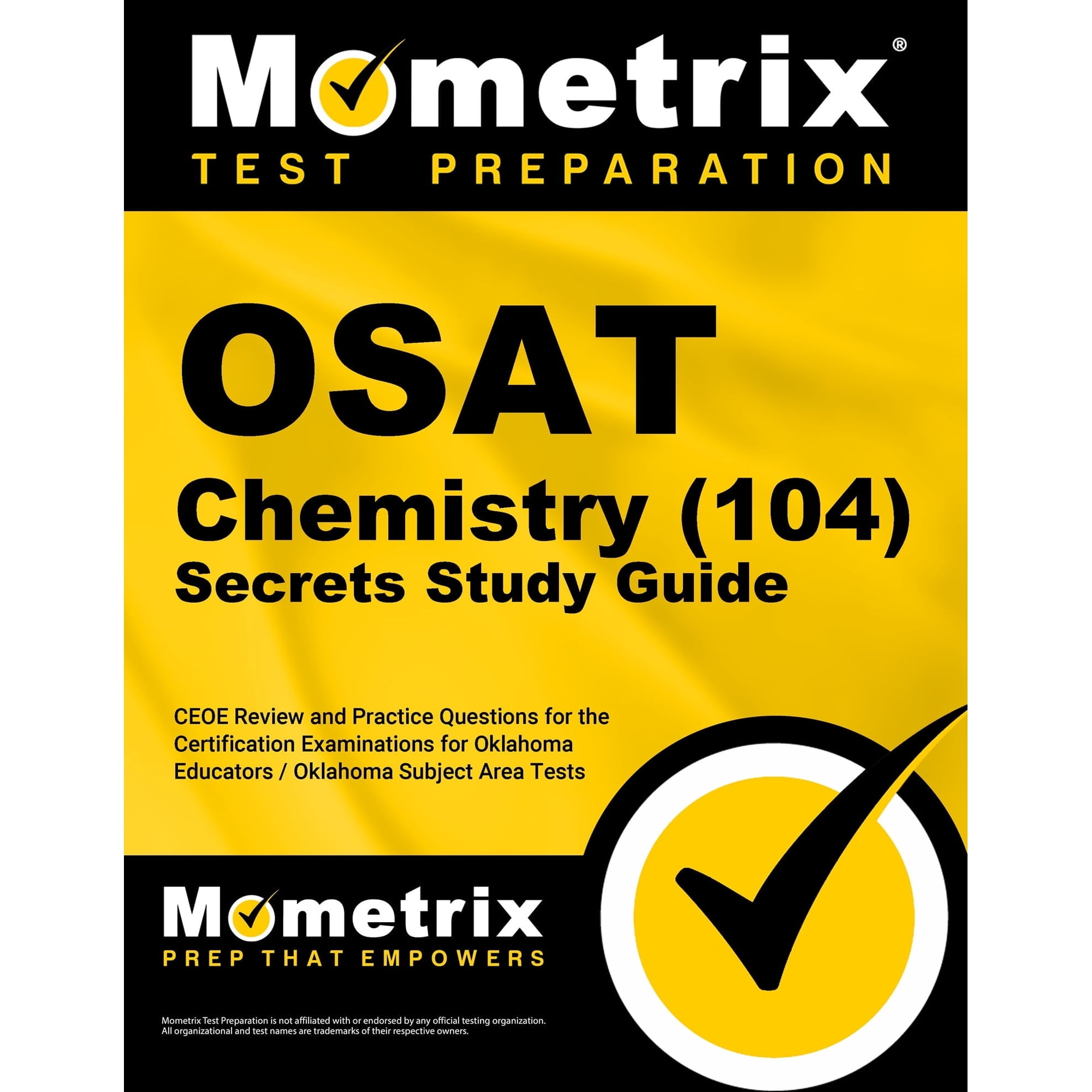 OSAT Chemistry (104) Secrets Study Guide