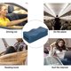 thumbnail image 5 of Cirugía para sentarse a tope, suministros para poscirugía, almohada, botín, conducción, coche, avión, mar, 5 of 5