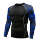 thumbnail image 3 of 2024pro Nueva camiseta de manga larga estampada para entrenamiento de baloncesto y carrera, transpirable, de secado rápido y ajustada para hombre, 3 of 5