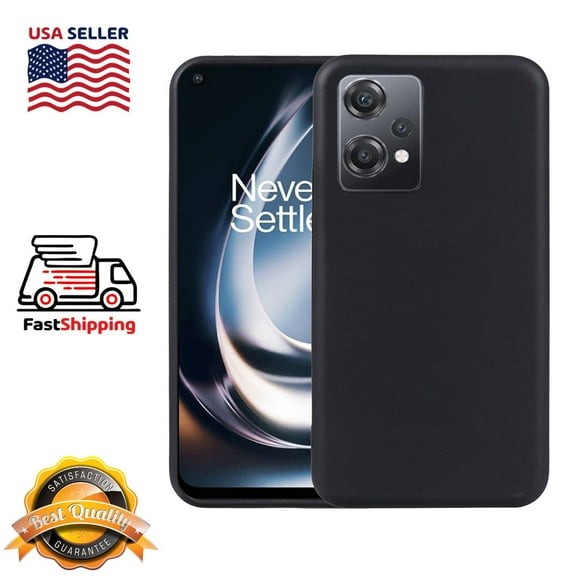 OnePlus Nord CE 3 Lite Case, AMZER OnePlus Nord CE 3 Lite Basic Case Shockproof Case Soft Gel TPU Anti-slip Bumper Thin Slim Phone Case Covers For OnePlus Nord CE 3 Lite,Black