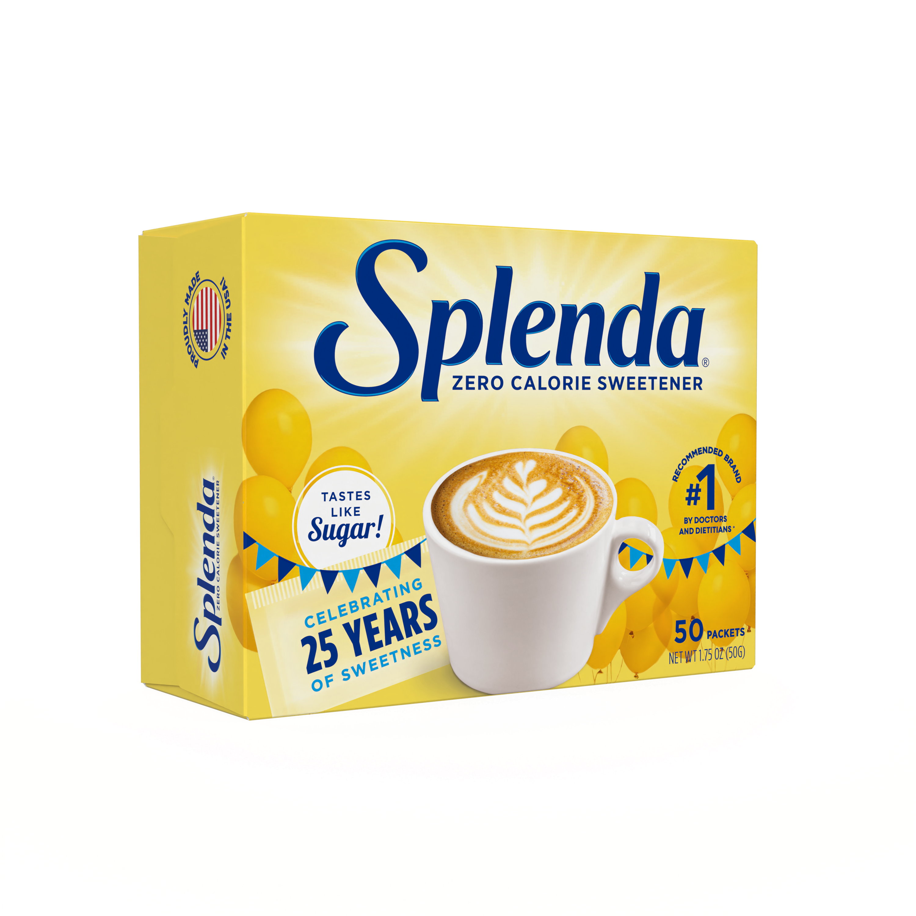 Splenda Zero Calorie Sweetener Packets - 50 Count - image 2 of 12