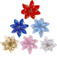 thumbnail image 4 of POINTERTECK 10PCS Artificial Flower Fake Christmas Flower Home Office PE Floral Decoration Xmas Tree Ornament, 4 of 8