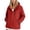 Red, variant on Windbreaker Jacket Women Lightweight Long Sleeve Windproof Waterproof Zip Up Hooded Hiking Jackets with Pockets