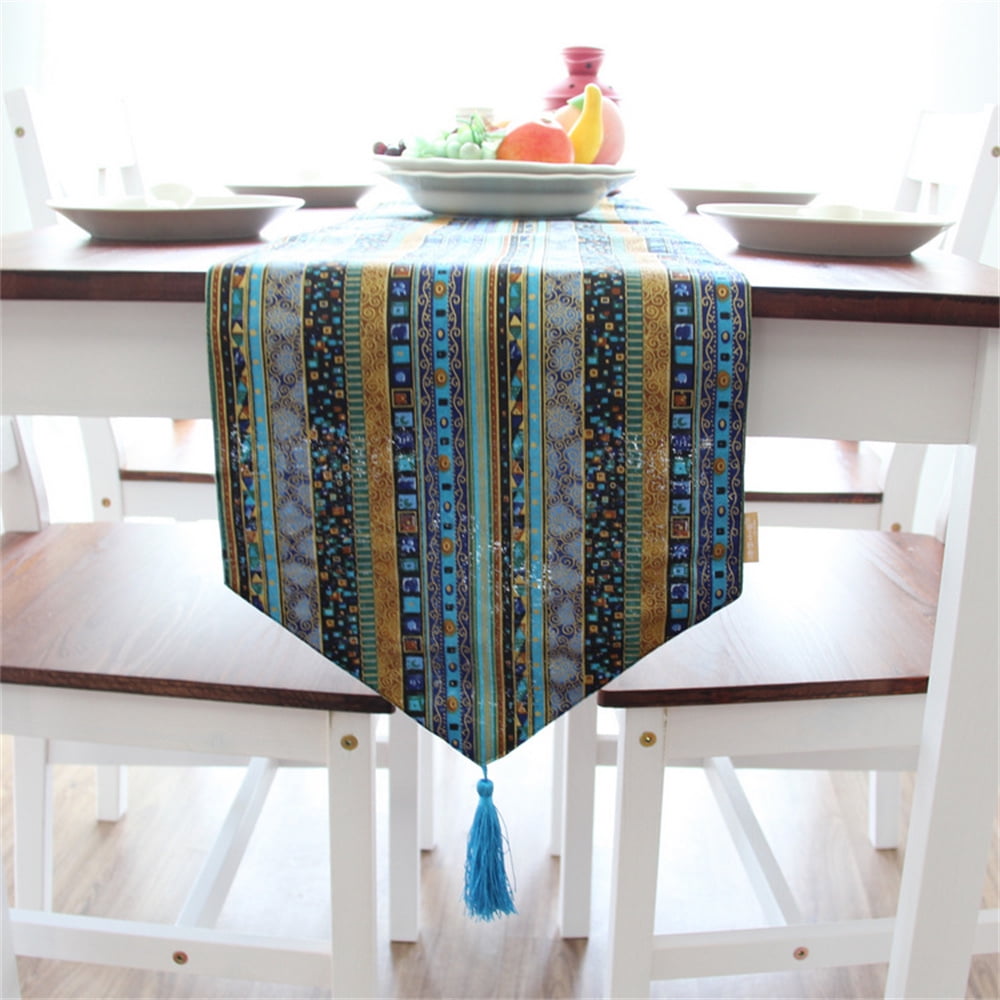 Boho Table Runner Dining Table Runner Farmhouse Table Runner Coffee