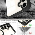 thumbnail image 4 of [PST] Samsung Galaxy S25 Ultra Case, Transparent Hard PC Hybrid Back Cover with Magnetic MagSafe Compatible, 4 of 4