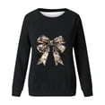 thumbnail image 4 of XMMSWDLA Women's Halloween Sweatshirts Graphic T Shirts Long Sleeve Pullover Tops Gothic Fall Clothes 2024, 4 of 4