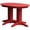 Bright Red, variant on Keystone Amish Co. Poly Composite Oval Counter Table, 4-Foot, Patriot Blue