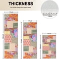 thumbnail image 4 of Pioneer Flower Floral Print Pattern Kitchen Rugs Sets Of 3,Kitchen Runner Rugs Non Skid Washable,Decorative Kitchen Floor Mats for Kitchen,Sink,Laundry,17"x30"+ 17"x47" + 17"x59", 4 of 6