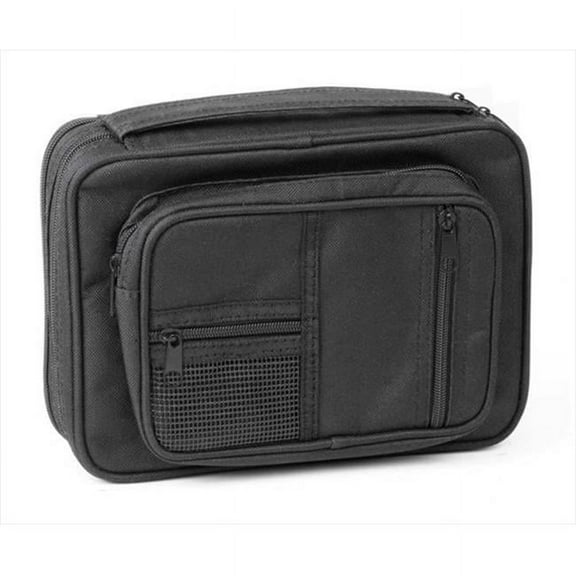 White Dove Designs 655454 Bi Cover Canvas Organizer With Study Kit Xlg Black