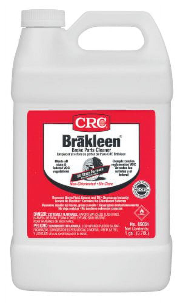 CRC *Brakleen Brake Parts Cleaner - 50 State Formula - Non-Chlorinated, 1  gallon jug, sold by gallon 