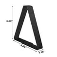 thumbnail image 4 of Aspire Book Holder 7 Slots File Holder for Magazine Metal Wire Desktop Black Book Organizer Adjustable Triangle Display Rack, 4 of 8