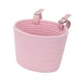thumbnail image 4 of jinwen Kids Bike Basket Carrier Front Basket for Boys Girls Children Riding Pink, 4 of 9
