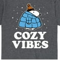 thumbnail image 3 of Peanuts - Men's Winter Fun Short Sleeve Graphic T-Shirts, 3 of 6