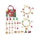 thumbnail image 5 of Surtido de pulseras navideñas con abalorios, ligeras y versátiles, regalo de Navidad Estilo J, 5 of 8
