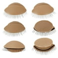 thumbnail image 1 of Shisuyan Eyelashes Extension Mannequin Eyelid Practice Mold Silicone Light Yellow 3 Pairs, 1 of 9