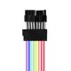 thumbnail image 5 of Cable de extensión de fuente de alimentación Cable de extensión de fuente de alimentación A-RGB ATX 24Pin PCIe GPU Dual Triple 8-Pin 6+2Pin FLhrweasw El nuevo, 5 of 8