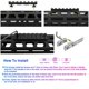 thumbnail image 4 of Rail Picatinny M Lok 5 7 9 11 13 emplacements Support de lunette Mlok Rails latéraux Picatinny en nylon Weaver, 4 of 4