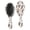 Halloween Witch Girl Pumpkin, variant on Halloween Graveyard Scene Pattern Brush, Detangling Hair Brush,Oval Paddle Hair Brush, Round Tip Bristles Gifts for Daily Hair Care