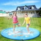 thumbnail image 1 of (Azul 100 cm) Juego de tapete rociador de agua plegable Verano Jardín al aire libre Piscina Juguete de playa PVC portátil plegable para niños Actividades familiares al aire libre, 1 of 5