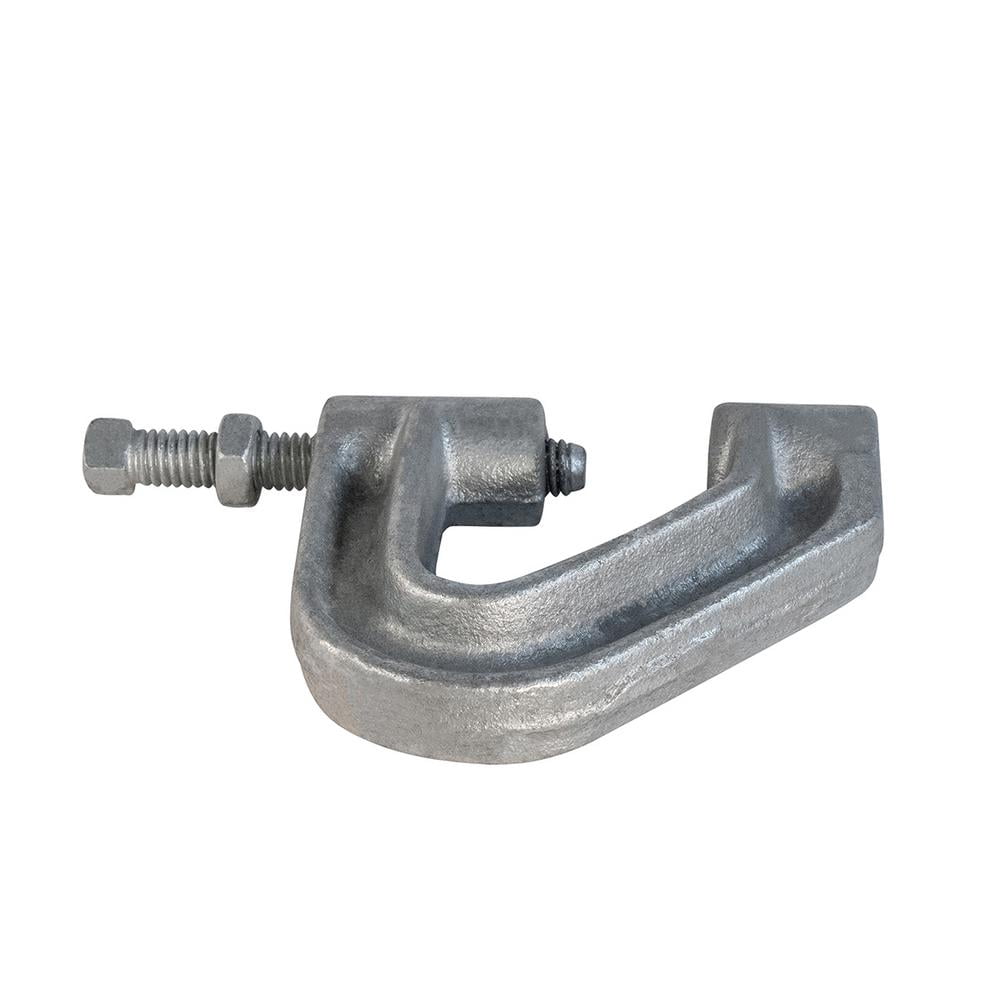 Highcraft Purlin Beam Clamp for 3/8 in. Threaded Rod in Electro Galvanized Iron (5-Pack)
