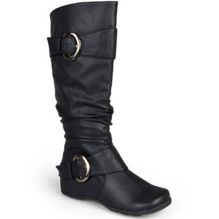 Women's Buckle Knee-High Slouch Boot