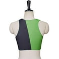 thumbnail image 5 of Women's Shego Cloth Super Villains Shego Crop Top Vest Gym Uniform for Halloween, 5 of 7
