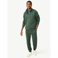 thumbnail image 2 of Free Assembly Men's Diamond Quilted Jersey Half Zip Pullover with Mock Neck, 2 of 6