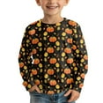 thumbnail image 3 of DISNIMO Thanksgiving Fall Pumpkin T-Shirts for Kids Girls Long Sleeve Shirts With Cuffs for Kids Shirt Girls Long Sleeve T Shirts Size 5-6 Girls Long Sleeve Tee Shirts for Girls Tees Shirts, 3 of 7