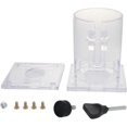 thumbnail image 2 of XYCCA Plastic Cylinder Design Base Assembly Woodworking Tools Transparent Cover Plastic Trimming Machine Transparent Cover Boutique Power Tool 5pcs-0624, 2 of 5