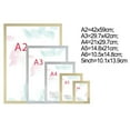 thumbnail image 2 of Magnetic Sign Holder Double Sided Self-Adhesive Display Frame Office Restaurant, 2 of 6