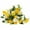 Yellow, variant on Yesbay 25 Heads Artificial Carnation with Leaf ,Fake Plants Blossom Silk Carnation Flower, Artificial Flowerfor Outdoor Wedding Home Decoration Outdoor