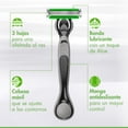 thumbnail image 2 of Rastrillo Gillette Sensor3 Sensitive, 1 Mango + 4 Repuestos para Piel Sensible, 2 of 5