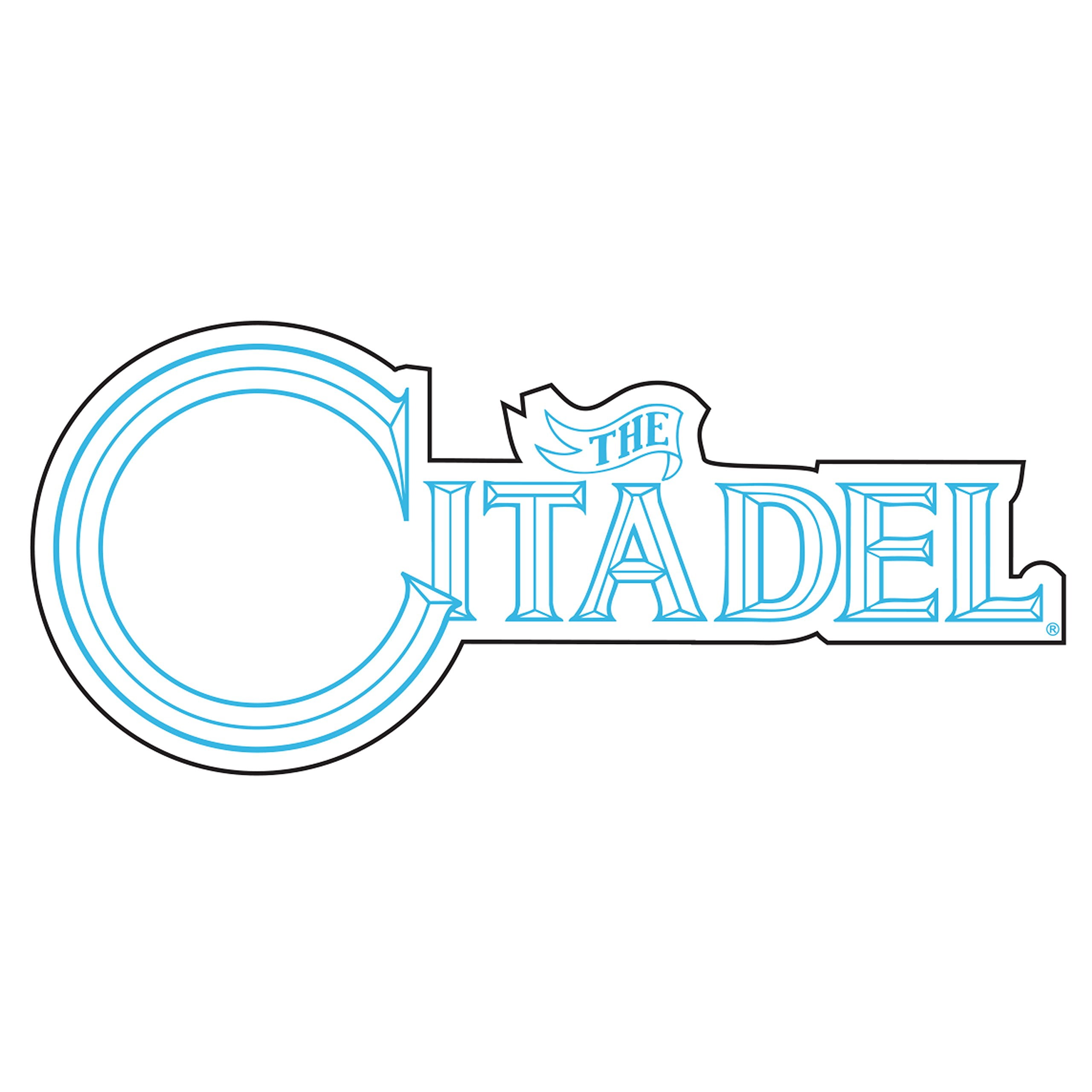 Citadel Bulldogs Decal (CITADEL HELMET DECAL (3,4,6,12), 6 in) 