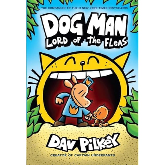 Pre-Owned Dog Man #5: Dog Man: Lord Of The Fleas: From The Creator Of Captain Underpants Pilkey Dav