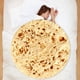 thumbnail image 4 of campaña de burrito de primera Manta de cama cálida Manta de tiro Manta redonda Manta de franela suave Tortilla C 180cm Sunnimix Manta de burrito, 4 of 7