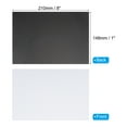 thumbnail image 2 of Uxcell 8" x 6" A5 Right Angle Magnetic White Board Contact Paper, White 10Pack, 2 of 5