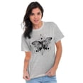 thumbnail image 3 of Butterfly Symbolism Spirit Animal Women's Graphic T Shirt Tees Brisco Brands X, 3 of 5