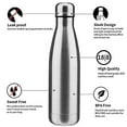 thumbnail image 3 of Botella de acero inoxidable con aislamiento al vacío Gteller 350mL-1L, 3 of 8