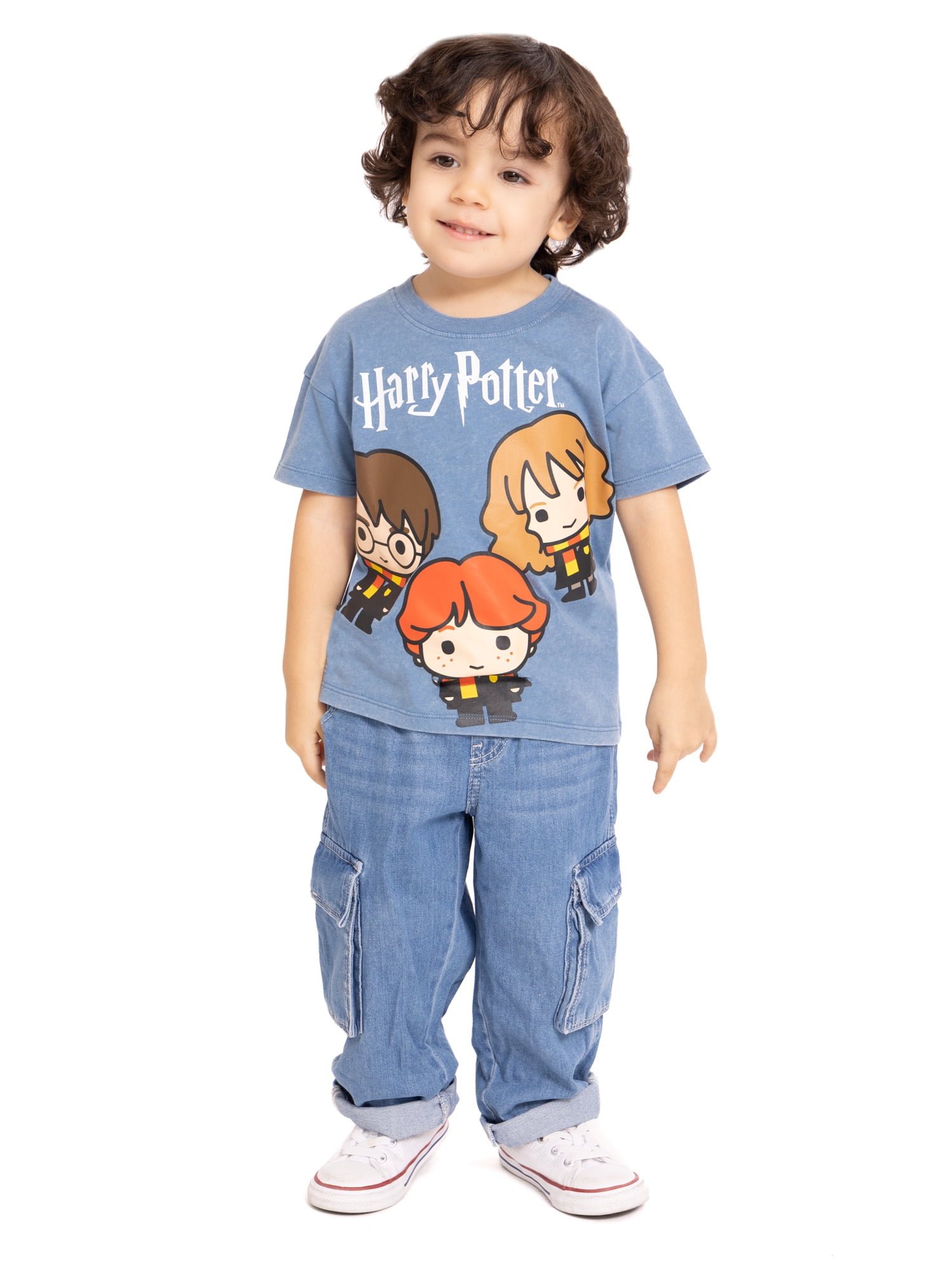 Harry Potter Toddler Graphic Crewneck Tee with Short Sleeves, Sizes 12M-5T