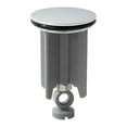 thumbnail image 1 of Tapón Universal para Fregadero Colador Drenaje 40mm Baño (gris Con Tornillo), 1 of 7