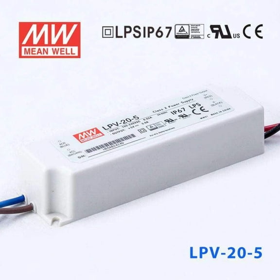 Mean Well LPV-20-5 Power Supply 20W 5V
