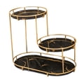 thumbnail image 3 of jifeng Multifunction Freestanding Counter Top Storage Holder Tray Rack Bathroom Storage black, 3 of 5