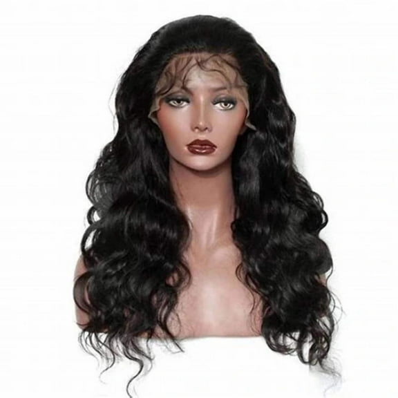 Prime Collection 100% Human Hair Full Lace 360 Ear to Ear HD Swiss Lace Wig 18" Body Wave