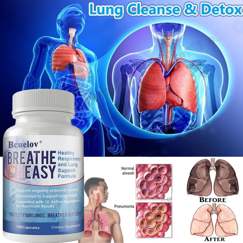 Supports Clean Lungs and Easy Breathing Helps Strengthen and Restore
