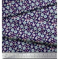 thumbnail image 3 of Soimoi Poly Georgette Fabric Tortoise,Rabbit & Panda Kids Printed Craft Fabric by The Yard 52 Inch Wide, 3 of 3