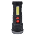 thumbnail image 2 of Linterna LED con luz lateral COB Carga USB Linterna ultra brillante Linterna eléctrica portátil para exteriores, 2 of 10